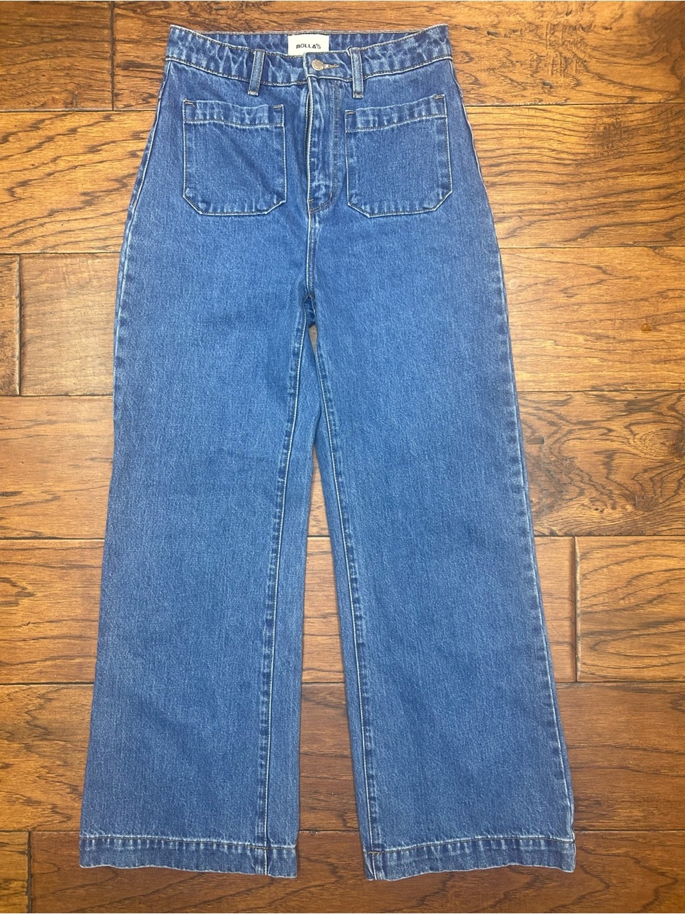 ROLLA'S Sailor High-Rise Wide Leg Jeans